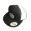 THIGHBRUSH® BEARD RIDING COMPANY - Trucker Snapback Hat - Black and White - Flat Bill
