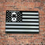 THIGHBRUSH® PATRIOTIC FLAG - Metal Garage Sign