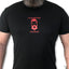 THIGHBRUSH® TACTICAL - BEARDS. BULLETS. BABES. - Men's T-Shirt - Black and Red