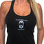 THIGHBRUSH® TACTICAL - "Finally, A Cause Worth Kneeling For..." Women's Tank Top - Black and Silver