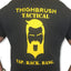 THIGHBRUSH® TACTICAL - TAP. RACK. BANG. - Men's T-Shirt - Charcoal