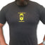 THIGHBRUSH® TACTICAL - TAP. RACK. BANG. - Men's T-Shirt - Charcoal