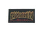 THIGHBRUSH® APPAREL - “EN FUEGO” - Rectangular Patch - Black
