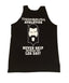 THIGHBRUSH® ATHLETICS - NEVER SKIP BETWEEN THE LEG DAY! - Men's Tank Top - Black