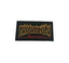 THIGHBRUSH® APPAREL - “EN FUEGO” - Rectangular Patch - Black