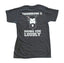 THIGHBRUSH® U - MAGNA CUM LOUDLY - Men's T-Shirt - Charcoal Grey