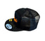 THIGHBRUSH® - OUTLAW - Flat Bill Trucker Snapback Hat - Multicam Black