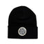 THIGHBRUSH® BEARD RIDING COMPANY - Cuffed "Bling" Beanies - Black