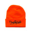 THIGHBRUSH® “OUTLAW" - Cuffed Beanies - Orange