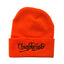 THIGHBRUSH® “OUTLAW" - Cuffed Beanies - Orange